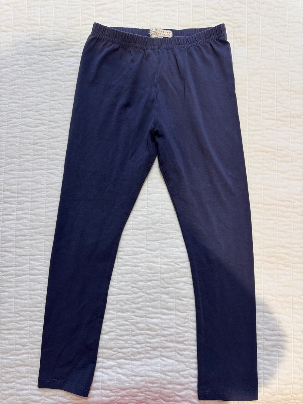 The Beaufort Bonnet Company Navy Kids Leggings